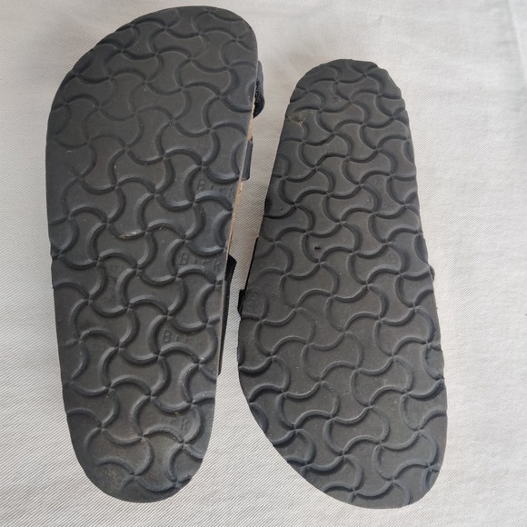 BIRKENSTOCK Women's MAYARI Birko-Flor Toe Loop Sandals Size 39 8/8.5 Black Shoes - Picture 9 of 11